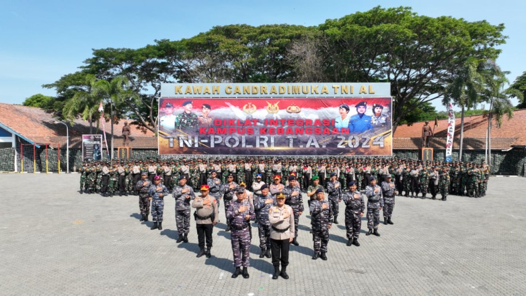 Resmi Ditutup, Diklat Integrasi Bintara TNI – Polri 2024 Diharapkan Semakin Pererat Silaturahmi Para