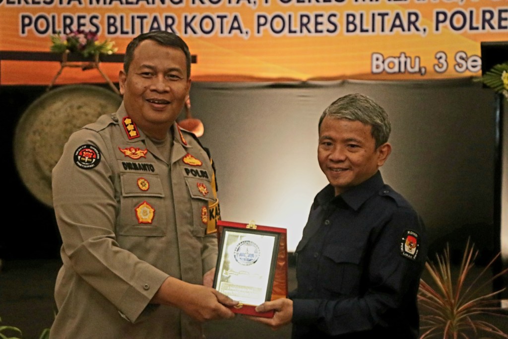 Road Show, Bidhumas Polda Jatim Gelar Sarasehan bersama Media Wujudkan Pilkada&nbsp;Damai