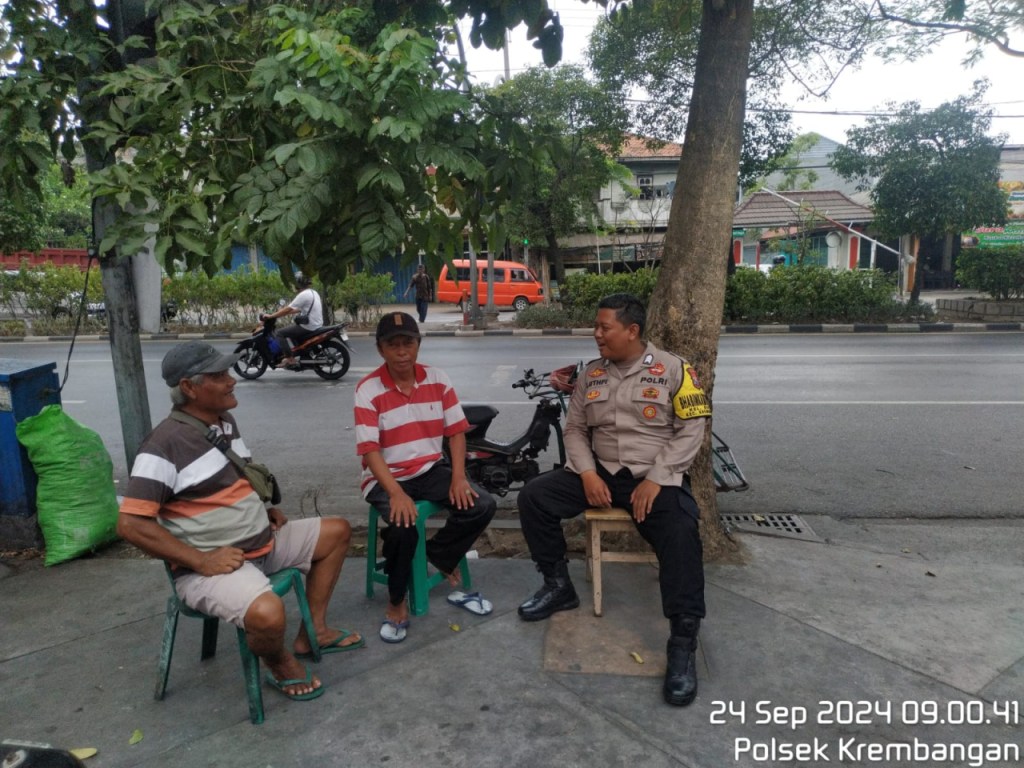 Bhabinkamtibmas Dupak Lakukan Sambang Warga dan Himbauan Kamtibmas